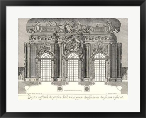 Framed Palace View I Print