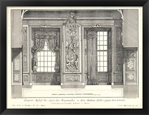 Framed Palace View II Print