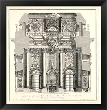 Framed Palace View III Print