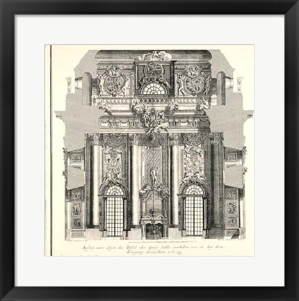 Framed Palace View III Print