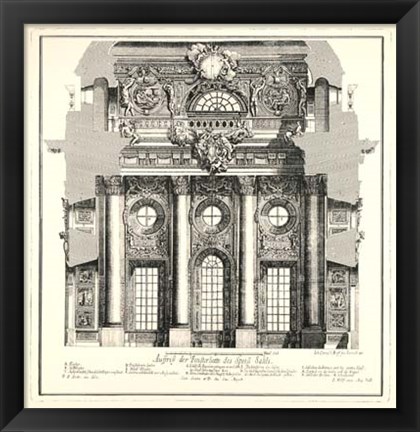 Framed Palace View IV Print