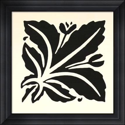 Framed Graphic Beauty I Print