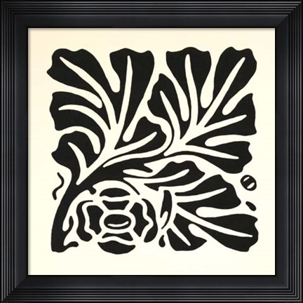 Framed Graphic Beauty III Print