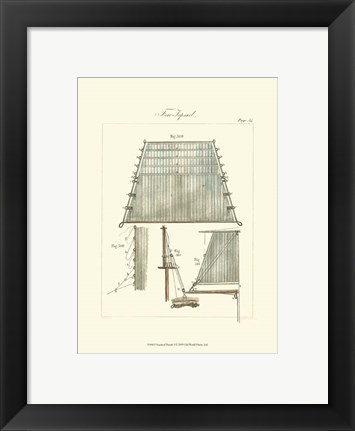 Framed Nautical Details I Print