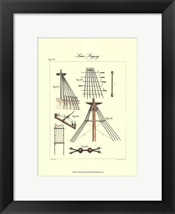 Framed Nautical Details II Print