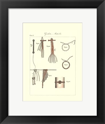 Framed Nautical Details III Print
