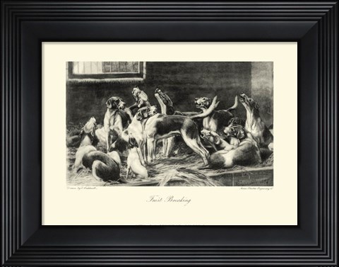 Framed Frost Breaking Print
