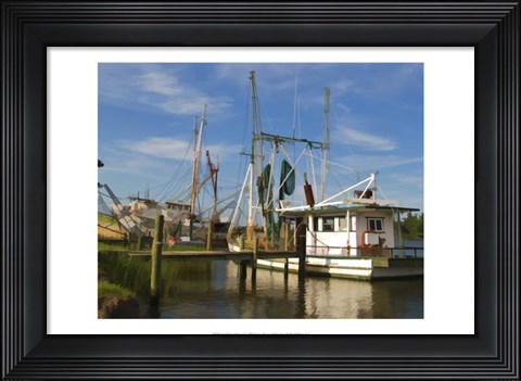 Framed Small Safe Harbor I Print