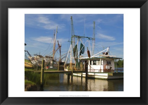 Framed Small Safe Harbor I Print