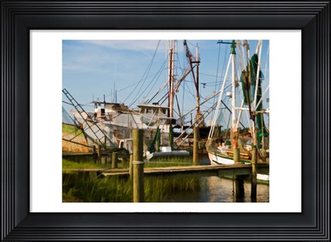 Framed Small Safe Harbor III Print