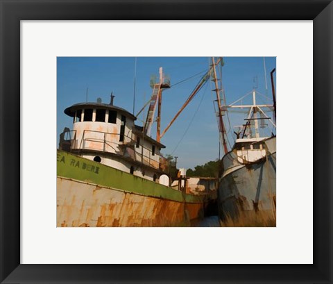 Framed Small Safe Harbor IV Print