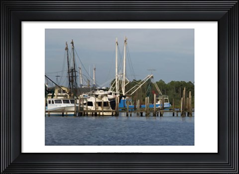 Framed Small Safe Harbor V Print