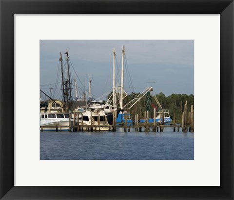 Framed Small Safe Harbor V Print