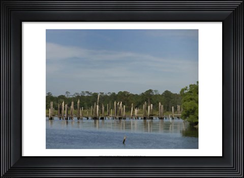 Framed Small Safe Harbor VI Print