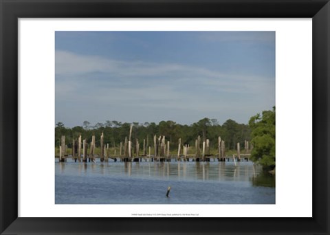 Framed Small Safe Harbor VI Print