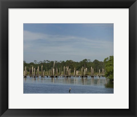 Framed Small Safe Harbor VI Print