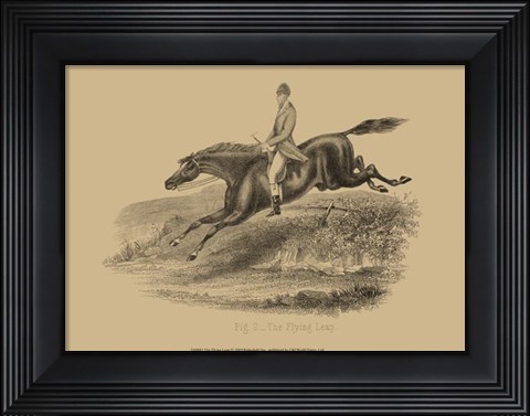 Framed Flying Leap Print