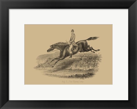 Framed Flying Leap Print