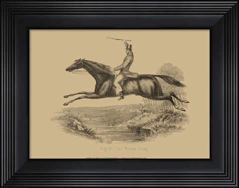 Framed Water Leap Print