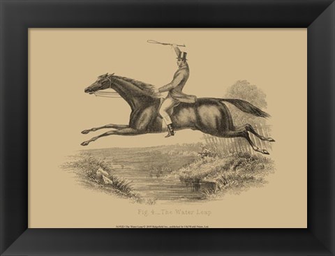 Framed Water Leap Print