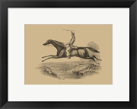 Framed Water Leap Print
