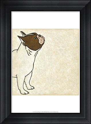 Framed Good Dog I Print