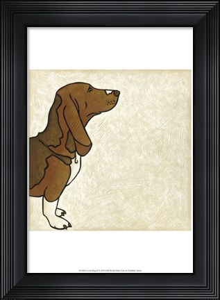Framed Good Dog II Print