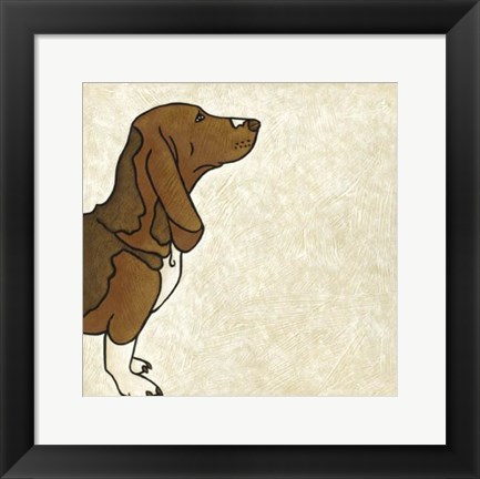 Framed Good Dog II Print