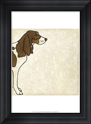 Framed Good Dog III Print