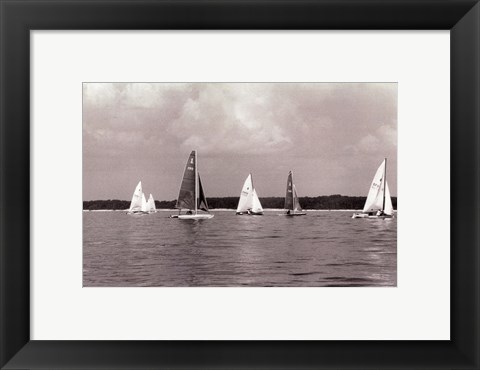 Framed Ocean Breeze I Print
