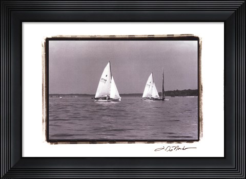 Framed Ocean Breeze II Print