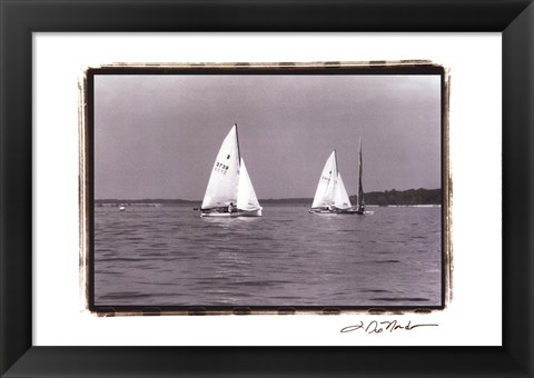 Framed Ocean Breeze II Print