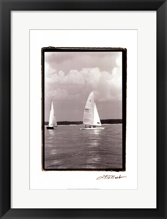 Framed Ocean Breeze III Print