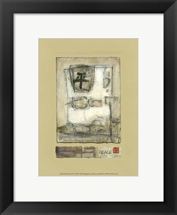 Framed Small Chinese Peace (PP) Print