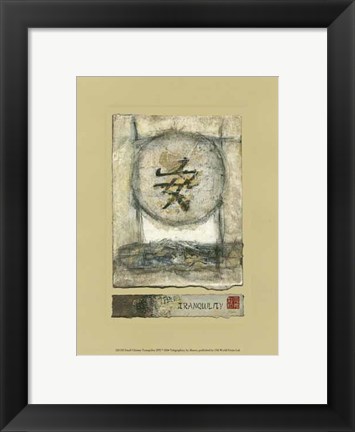 Framed Small Chinese Tranquility (PP) Print