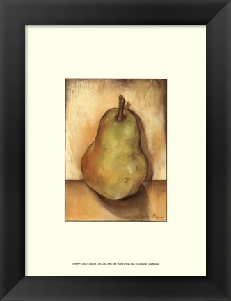 Framed Citrus Comfort I Print