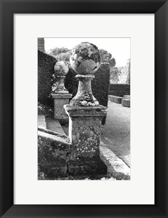 Framed Italian Garden I Print