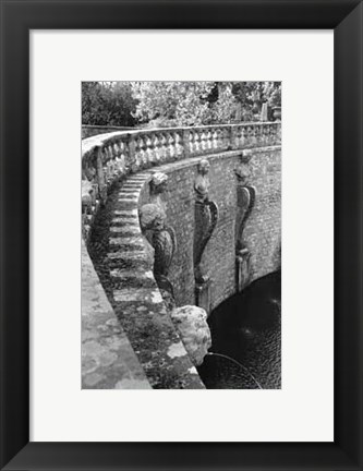 Framed Italian Garden III Print