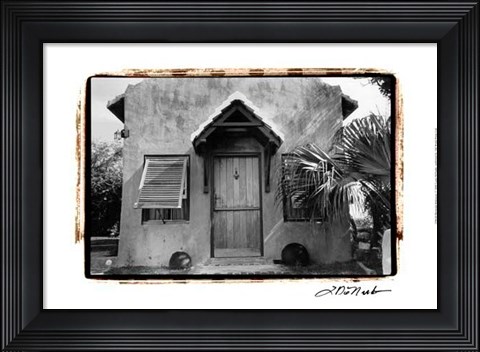 Framed Bermuda Hideaway Print