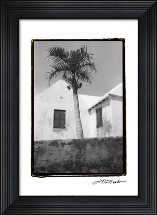 Framed Bermuda Shade Print