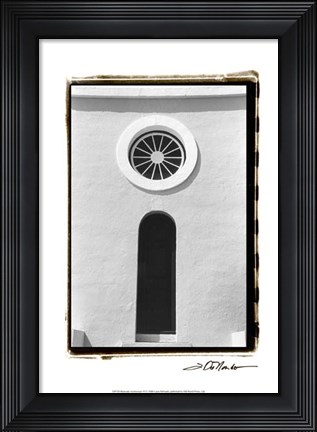 Framed Bermuda Architecture VI Print