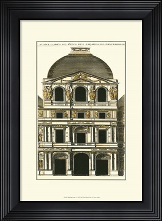 Framed Building Facade I Print