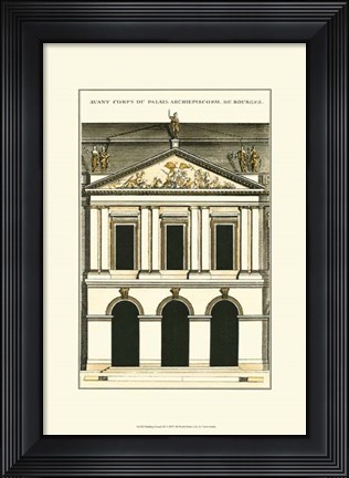 Framed Building Facade III Print