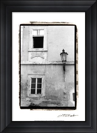 Framed Glimpses of Prague III Print