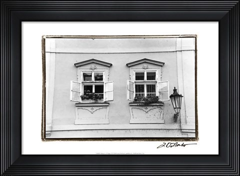 Framed Glimpses of Prague VI Print