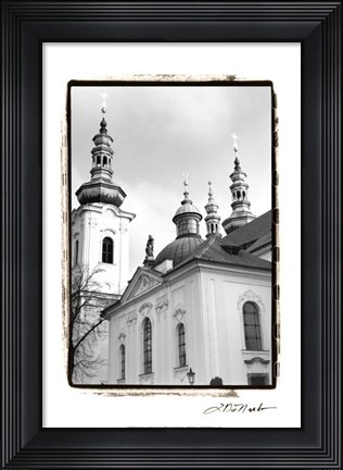 Framed Splendors of Prague II Print