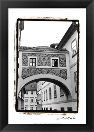Framed Splendors of Prague III Print