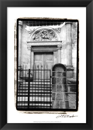 Framed Prague Passageway II Print
