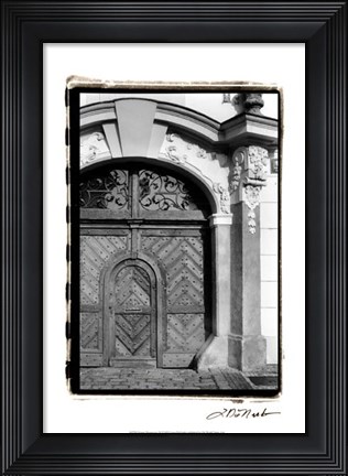 Framed Prague Passageway III Print