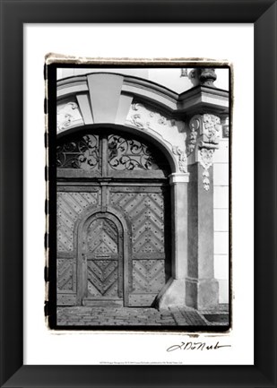 Framed Prague Passageway III Print